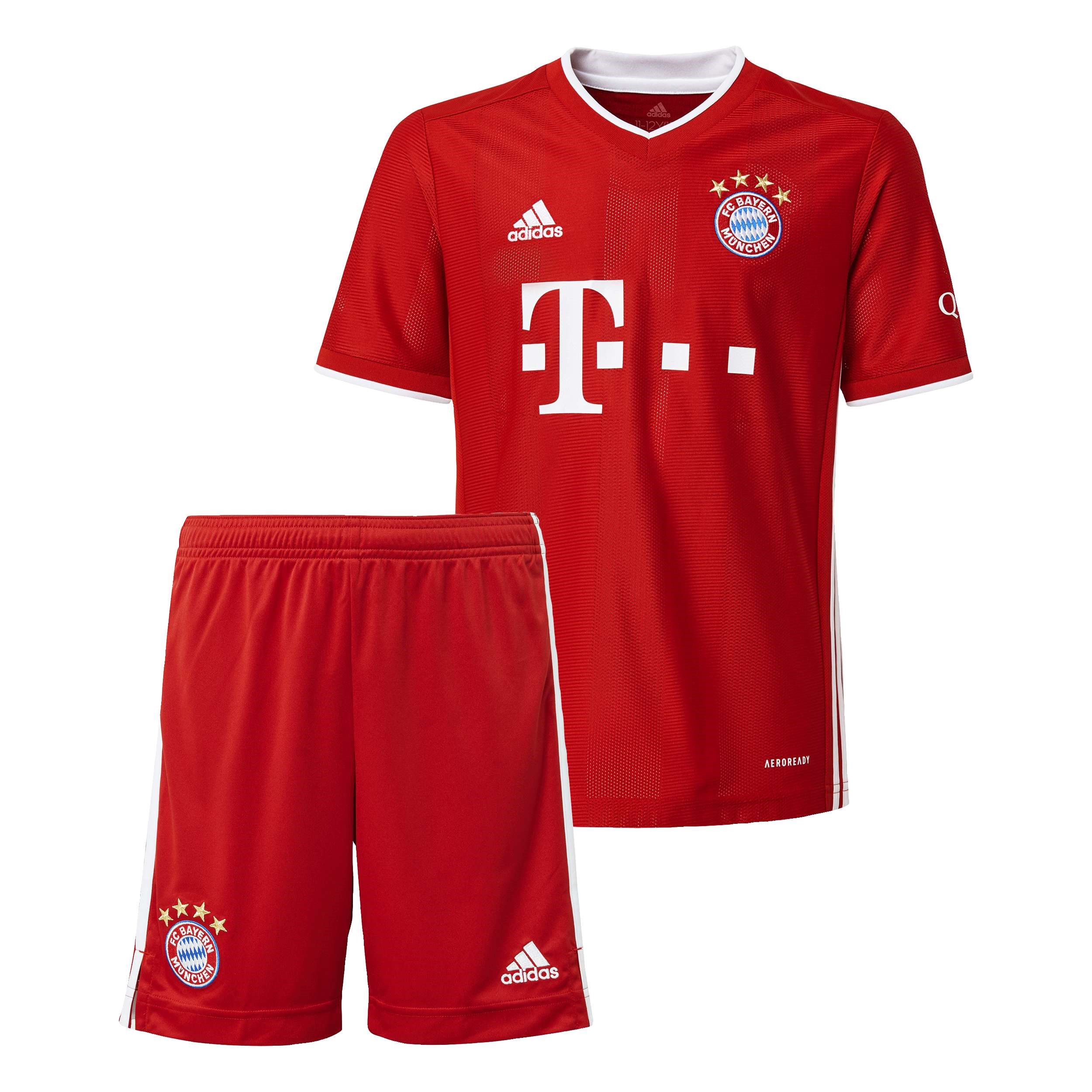 Camiseta Bayern Munich Primera Equipación Niños 2020-2021 Rojo